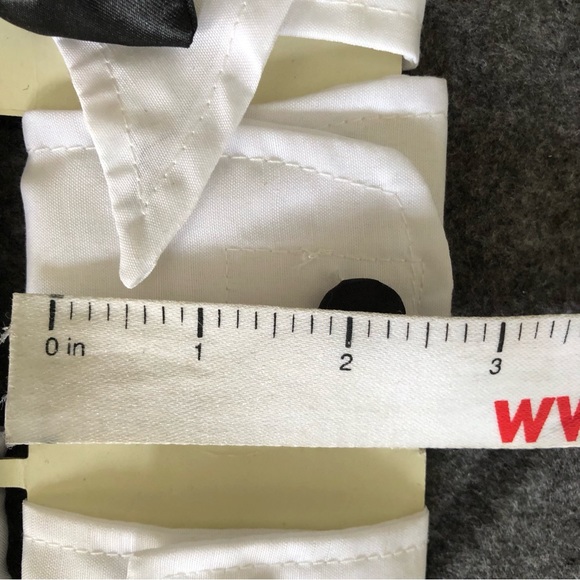 Dog Tuxedo Cuffs and Collar - Super cute set for dressing up your fury friend - Picture 4 of 5